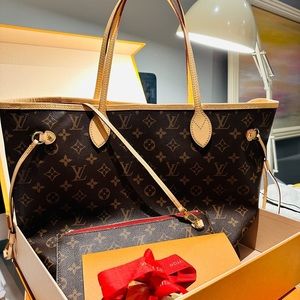 SOLD-Brand New condition Neverfull MM LV-